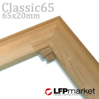 Classic65 (65x20) vakráma lécek 