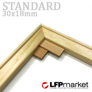 Standard30 vakráma léc, 20 cm