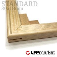 Standard30 (30x18) vakráma lécek