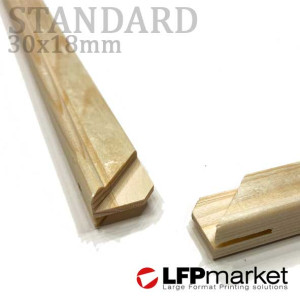 Standard30 vakráma léc, 20 cm